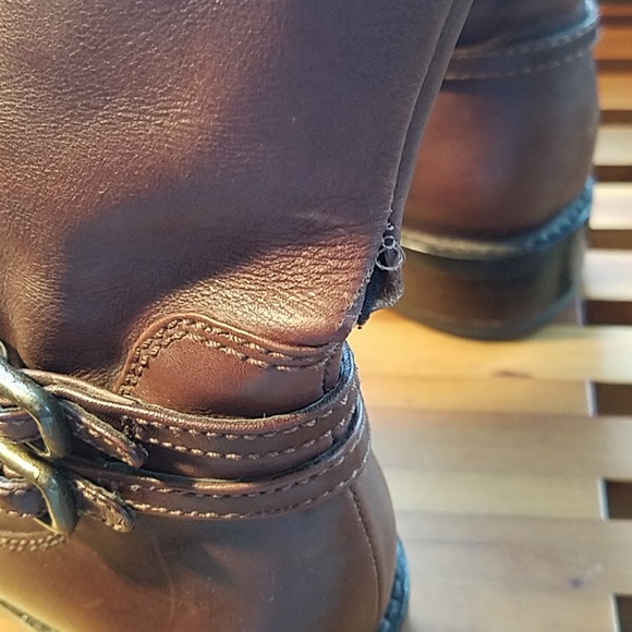 Ecco brown leather riding boots - Picture 8 of 8